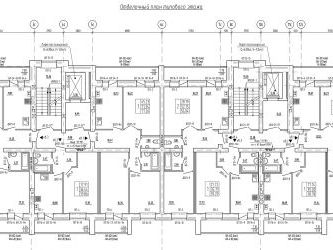 Поэтажные планировки (поз. 13)